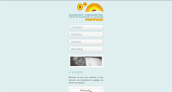 Desktop Screenshot of devportfolio.net