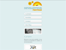 Tablet Screenshot of devportfolio.net